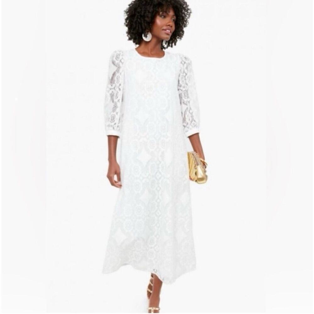 Tuckernuck White Lace Maxi Dress